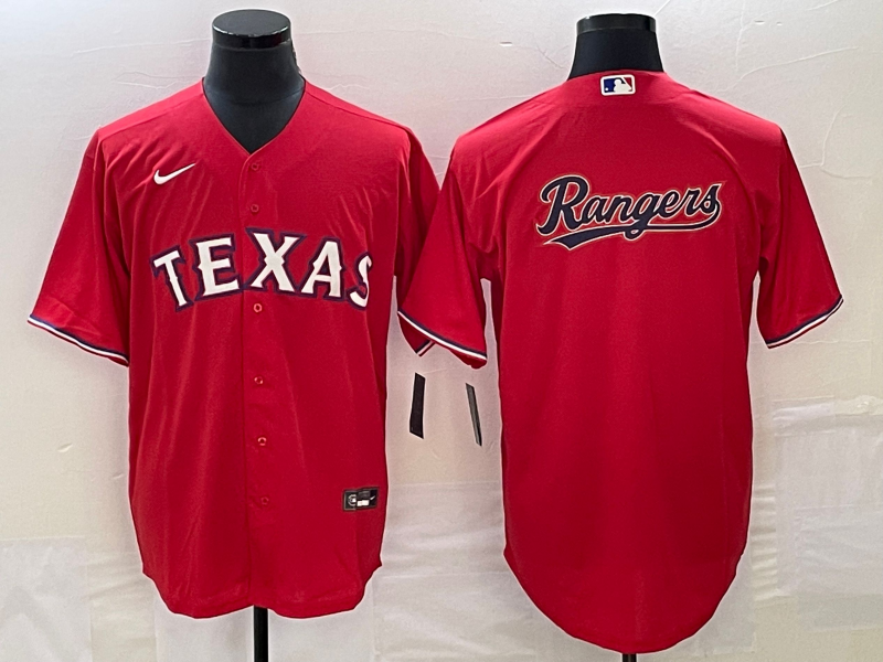 Men's Texas Rangers Red Team Jersey